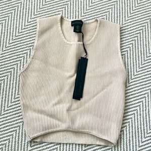 House of Harlow ribbed top